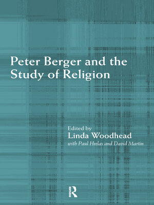 cover image of Peter Berger and the Study of Religion